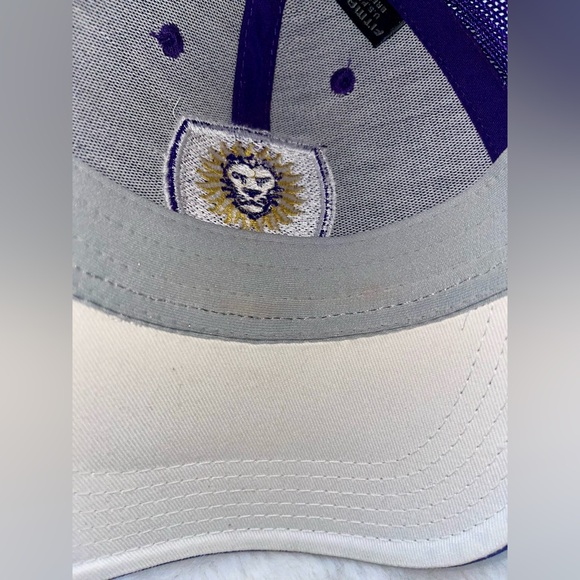 Orlando City SC Youth Hat Purple Mesh Cap MLS Soccer Adidas One Size - Picture 8 of 9